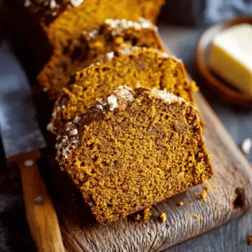 Double Spice Pumpkin Bread