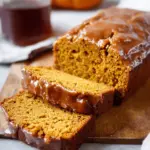 Maple Glazed Pumpkin Bread