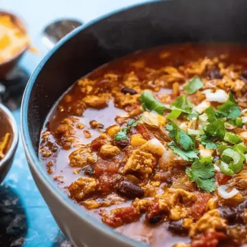 Smoky Turkey Chili Recipe