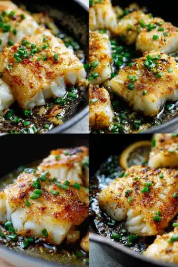 Garlic Butter Cod Recipe