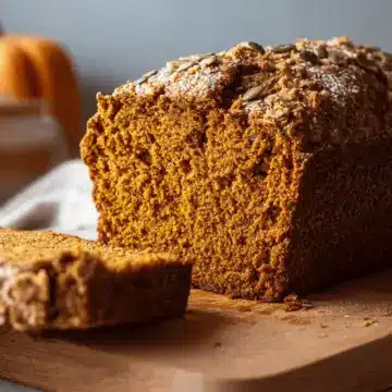 Sprouted Spelt Pumpkin Bread