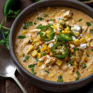 Street Corn White Chicken Chili