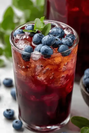 Blueberry Iced Tea