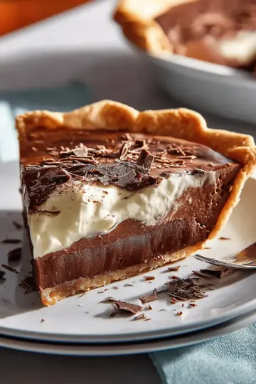 Chocolate Custard Pie