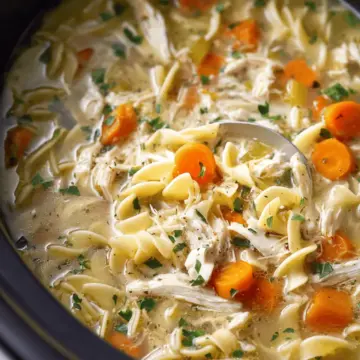 Crockpot Chicken Noodle Soup
