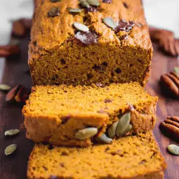Coconut Flour Pumpkin Bread