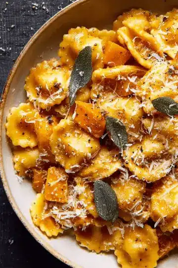 Pasta With Butternut Squash and Sage Brown Butter