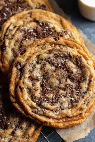 giant Chocolate Chip Cookies