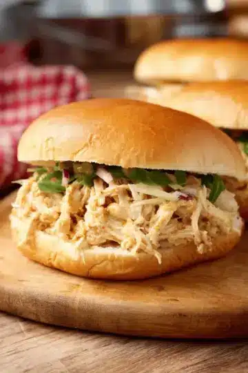 Shredded Chicken Sandwiches