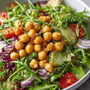 Chickpea Arugula Salad