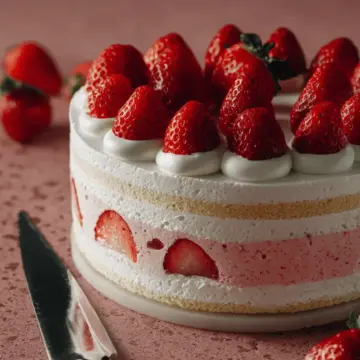 Japanese Strawberry Cake