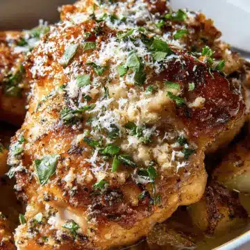 Slow-Cooker Garlic-Parmesan Chicken