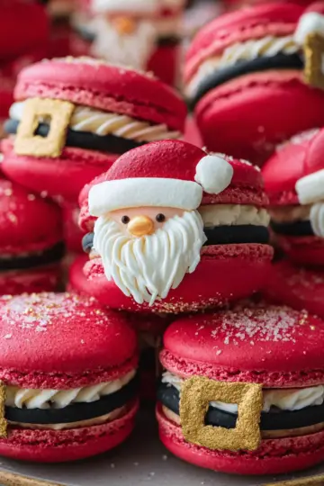 Santa Claus Macarons