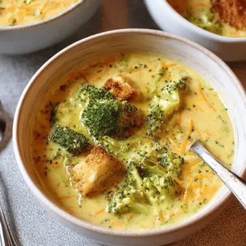 Broccoli Cheddar Soup