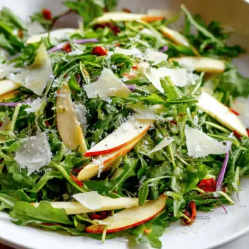 Arugula Salad with Apple and Parmesan