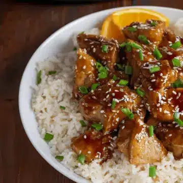 Slow Cooker Orange Chicken