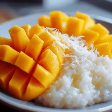 Mango sticky rice