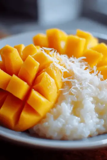 Mango sticky rice