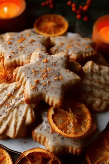 Orange Clove Christmas Cookies – Festive Spiced Shortbread