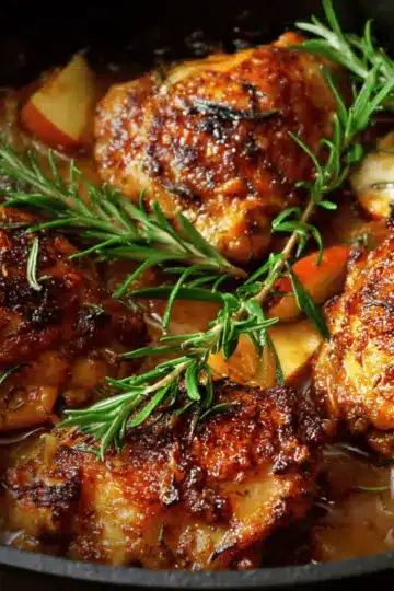 Rosemary Apple Cider Chicken Recipe