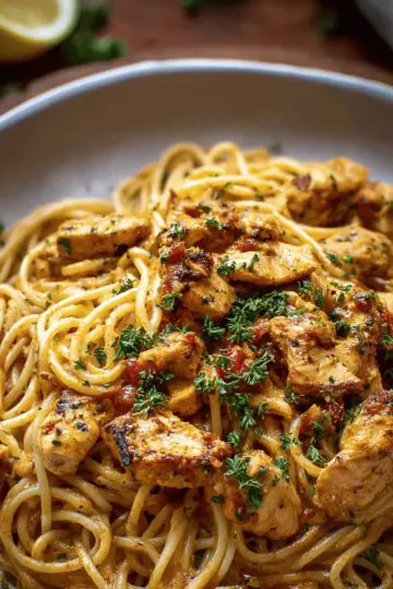 Cowboy Butter Chicken Linguine