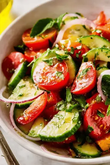 Cucumber Tomato Salad