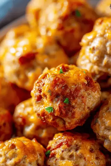 Cream Cheese Sausage Balls