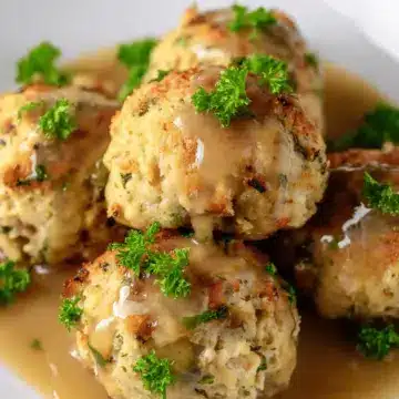 Turkey Stuffing Balls