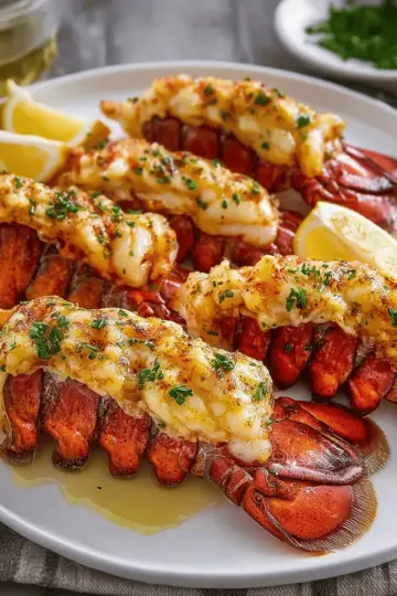 Baked Lobster Tails