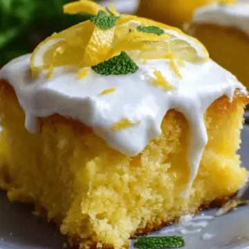 Lemon Poke Cake