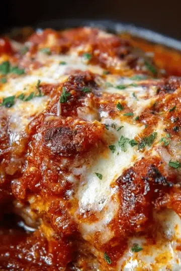 Crock-Pot Chicken Parmesan (A Lighter Version of the Classic)